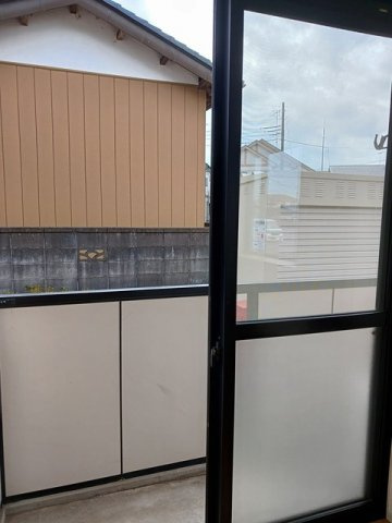 カーサエテルノＡのバルコニー