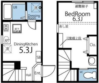 【間取り】 | ハーミットクラブハウス田園調布
