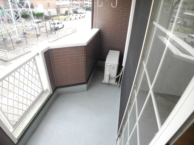 エーデル　ハオスⅠ　A　のバルコニー|※室内画像は別部屋のもの