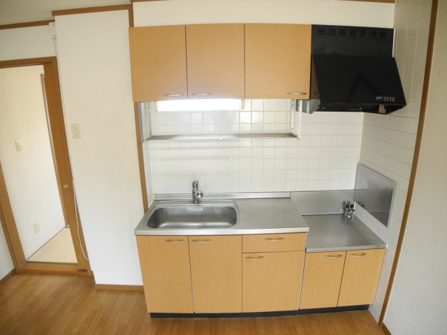 エーデル　ハオスⅠ　A　のキッチン|※室内画像は別部屋のもの