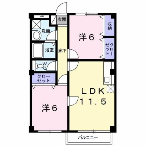 プラザワイズの間取り