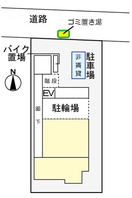 【区画図】 | フェリスティ竹沢 | 駐車場