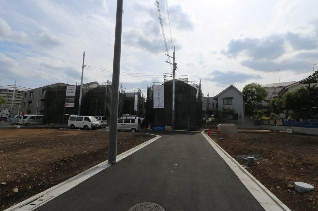 東村山市栄町の外観|キッチンからリビング全体を見渡せる対面キッチンプランを採用！