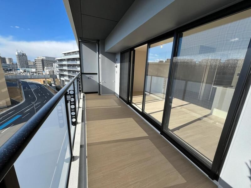 パークホームズLaLa門真のバルコニー