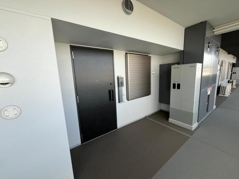 パークホームズLaLa門真のエントランス