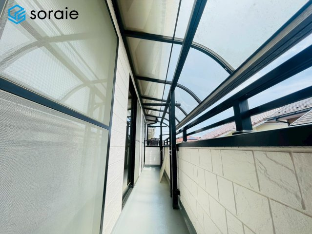 狭山市広瀬台3丁目　中古戸建のバルコニー|4/17撮影