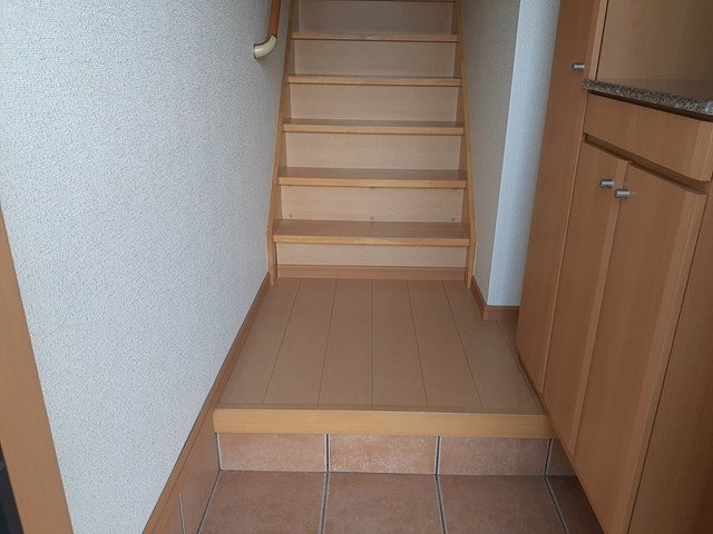 サンリットビュー・コヤマⅠの玄関