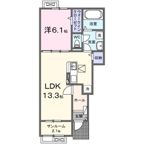 【間取り】 | 仮）赤江アパートⅡ