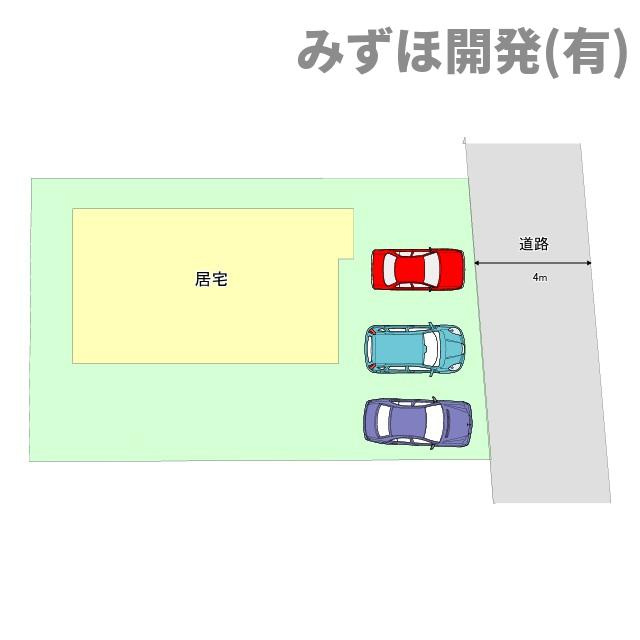 天童市北久野本4丁目15-27の区画図