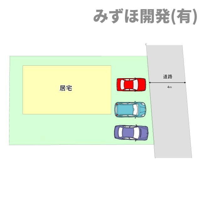 天童市北久野本4丁目15-27の区画図