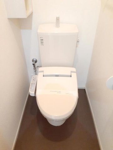 【トイレ】 | メゾン　ド　アダージョ　Ｄ | 落ち着いたトイレです