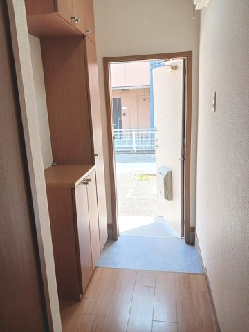 グリーンハイツ　Ａの玄関