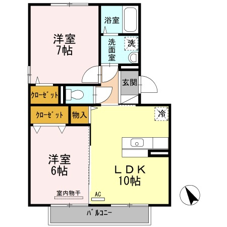 メゾン ドゥ プラージュの間取り