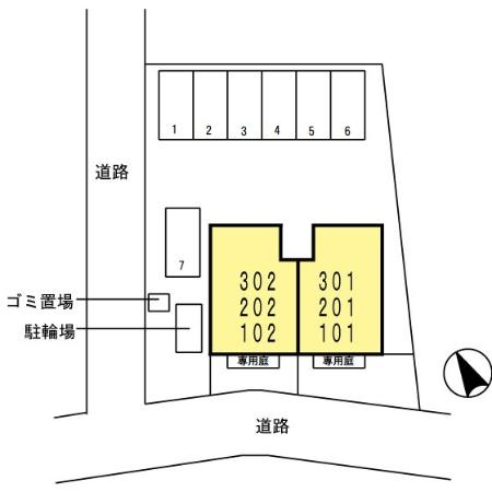 メゾン ドゥ プラージュの区画図