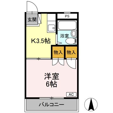 コートハウス坪井の間取り
