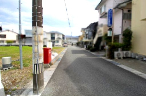 鴨部（平田団地）2号地　建築条件付　売土地　（全2区画）の前面道路含む現地写真|土地面積　209.38㎡　（約63.33坪）