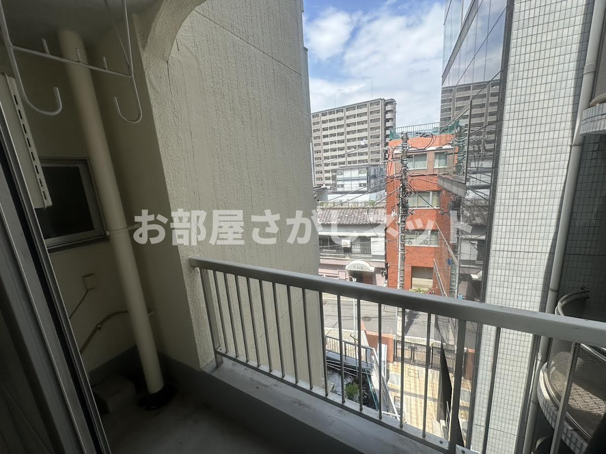 コーポステーションサイドコシべ【おとり物件なし】#学生・社会人にオススメ！初期費用分割払いOK！のバルコニー