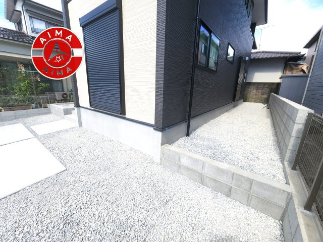 糟屋郡篠栗町尾仲2丁目第1-1棟（1号棟）の庭|お庭で自由な時間を過ごせます。