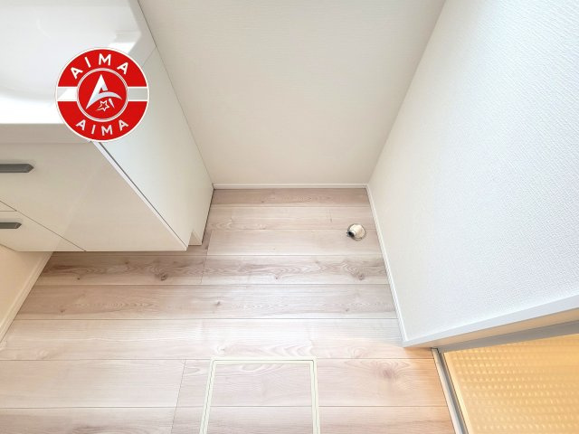 糟屋郡篠栗町尾仲2丁目第1-1棟（1号棟）のランドリースペース|ランドリースペースとなります。広々して有効的にご使用できます。 