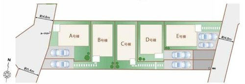 【Heartfull Town】 東大和中央の区画図