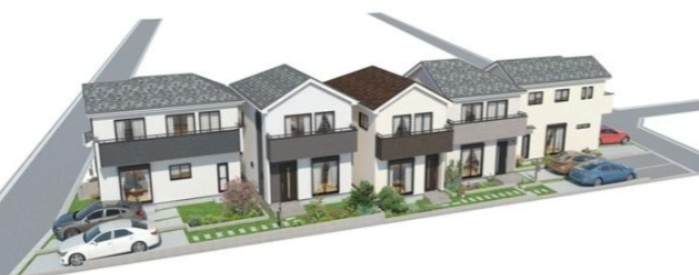 【Heartfull Town】 東大和中央の完成予想図