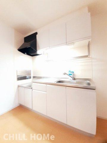 フィールド・ビレッジＡのキッチン|当社、チルホームのHPもご覧ください(^^)/物件情報多数♪