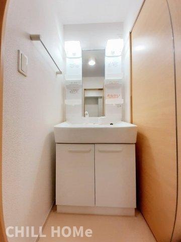 フィールド・ビレッジＡの洗面所|当社、チルホームのHPもご覧ください(^^)/物件情報多数♪