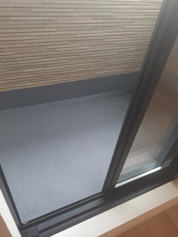 クレールＣのバルコニー
