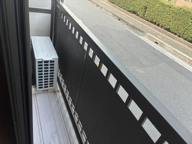 クレセントハウスⅡのバルコニー