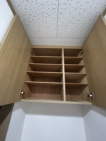 メゾンユタカの収納|こまごまとしたものを収納できそうですね