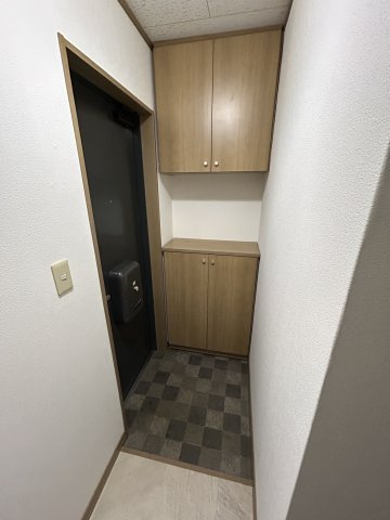 メゾンユタカの玄関|きれいな玄関です