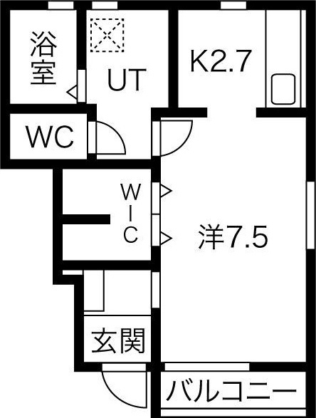 エルシオン A棟の間取り
