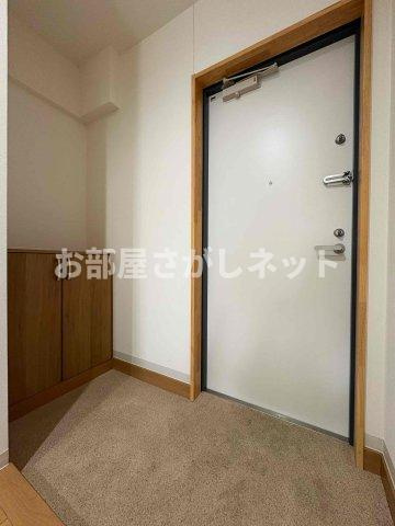 入谷さくらさくレジデンスの玄関