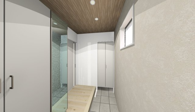 朝倉市堤2号地新築1戸建ての完成予想図