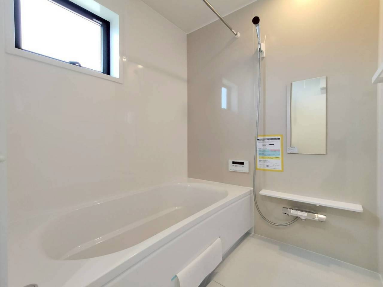 朝倉市堤5号地新築1戸建の浴室