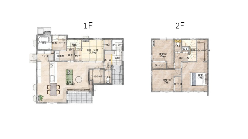 朝倉市堤1号地新築１戸建て