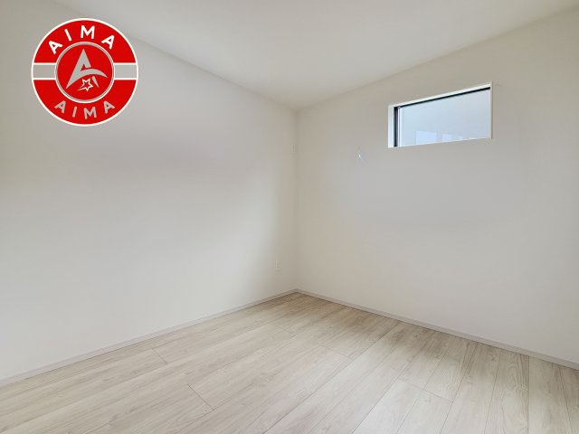 大野城市仲畑4丁目第1-2棟（1号棟）　の内観：施工例|将来的に、琉球畳を引きまして和室風にすることも可能です。