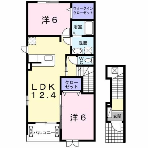 【間取り】 | シャルマンエルＣ