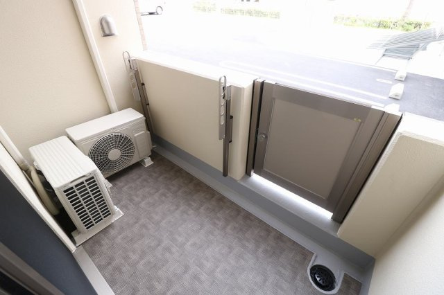 アクヘドール　カーサのバルコニー