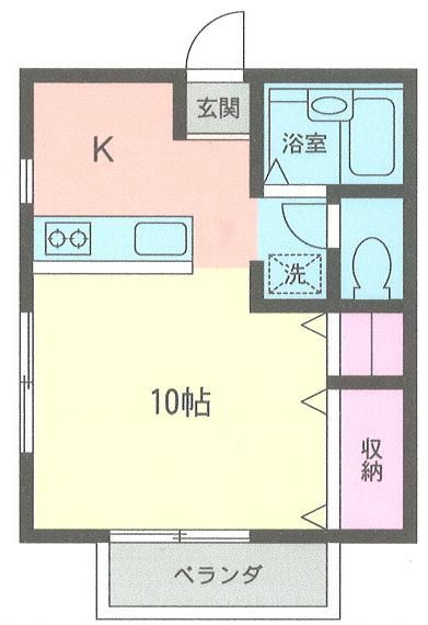 横須賀市深田台のアパート