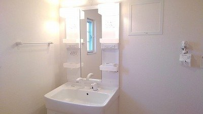 ランド　ピースＡの洗面所|洗面所です