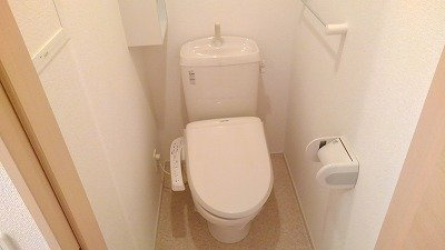 ランド　ピースＡのトイレ|清潔感のあるトイレです