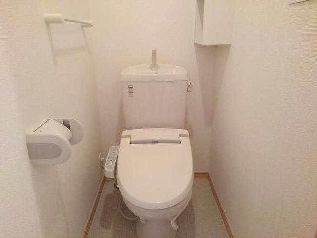 ガーデニア　エスのトイレ|清潔感のあるトイレです