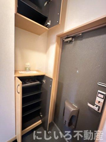 ルミナスハイム羽浦Ⅱの玄関