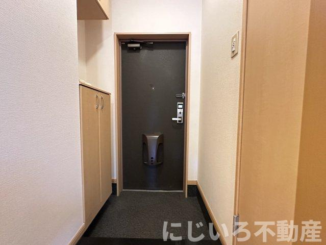 ルミナスハイム羽浦Ⅱの玄関