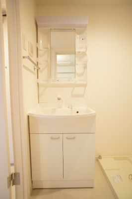 リブリ・Kawaguchiの洗面所|ゆったりとスペースのある洗面所