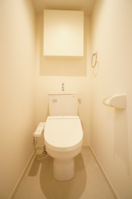 リブリ・Kawaguchiのトイレ|落ち着いた色調のトイレです