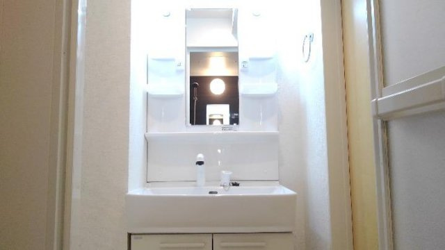 サンライズ　テラスの洗面所|広い洗面スペース