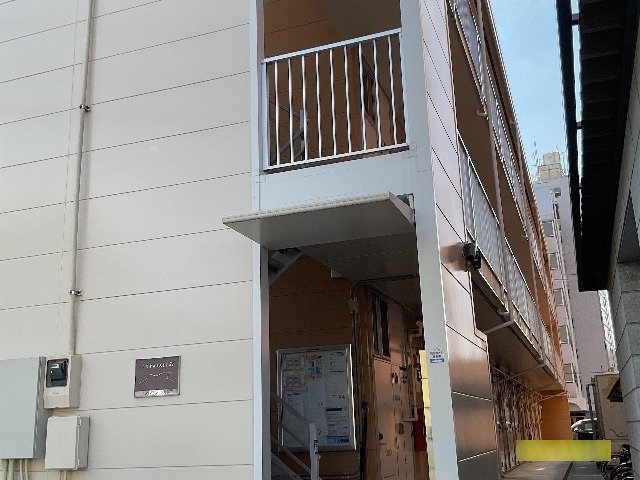 レオパレスパヴィヨン　ブランの外観|外観は落ち着いています