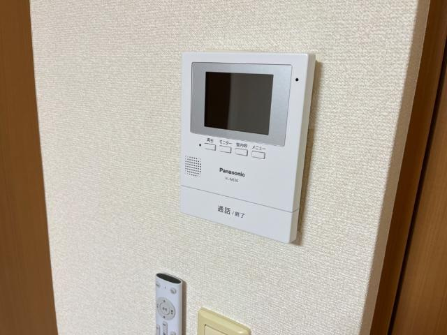 アイディールの内装|カメラ付インターホン